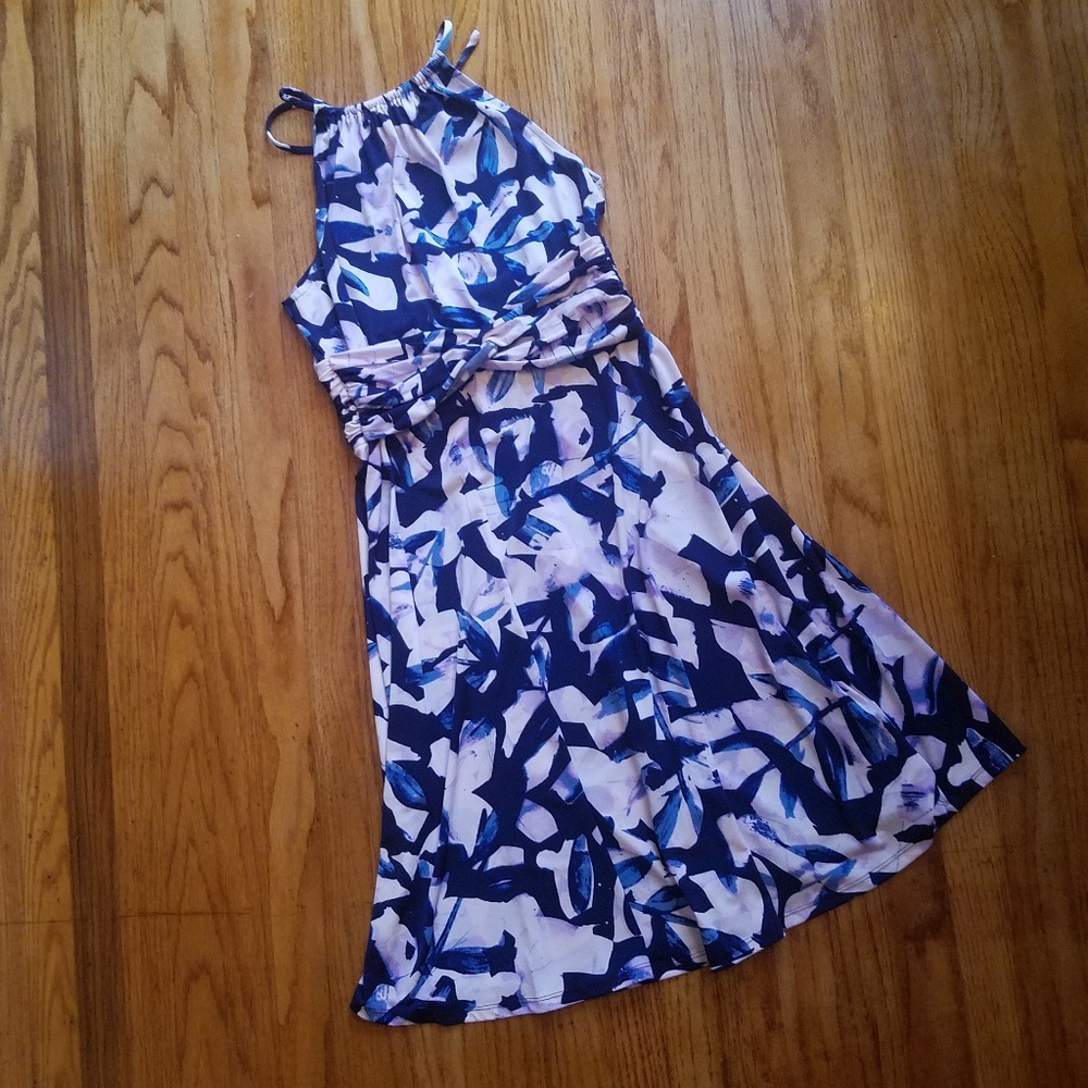 Maggy London halter dress sz 4